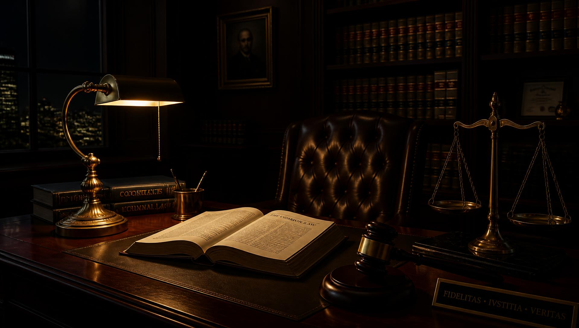 Interior of the Kate A Vincent Law Group office in Hollywood, Florida